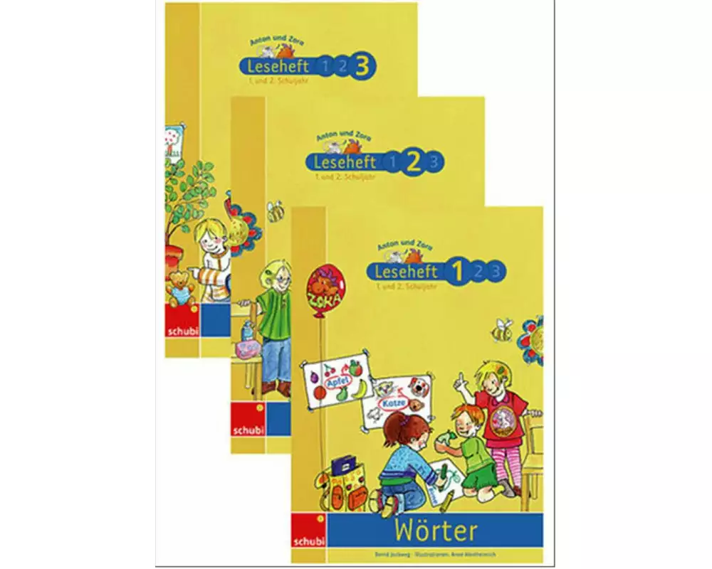 Anton und Zora: Leseheft 1 - 3