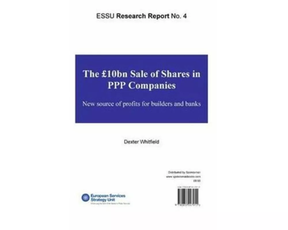 The GBP10bn Sale of Share in PPP Companies