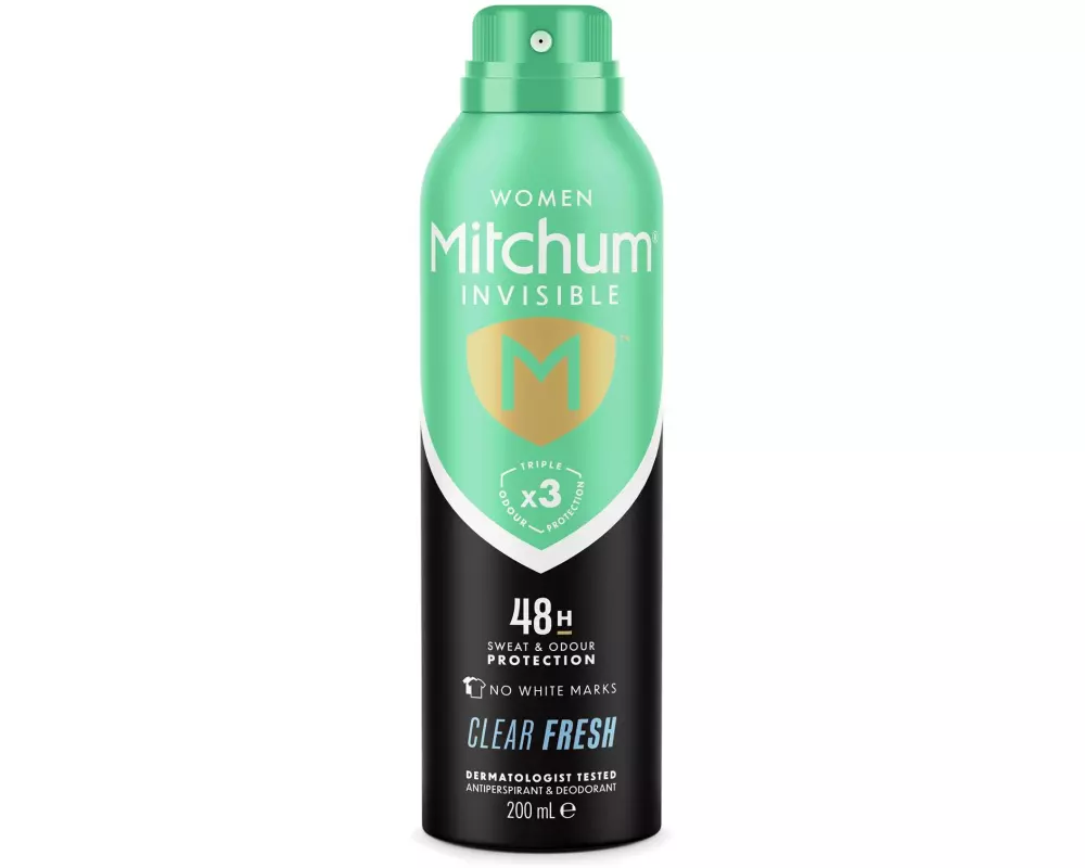 Mitchum Deo Spray Aerosol Invisible Female 200 ml