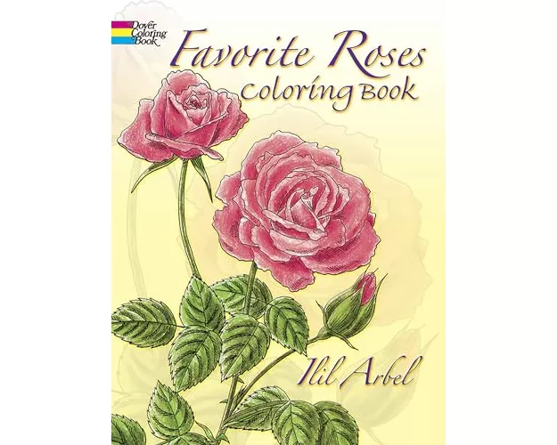 Favorite Roses Coloring Book