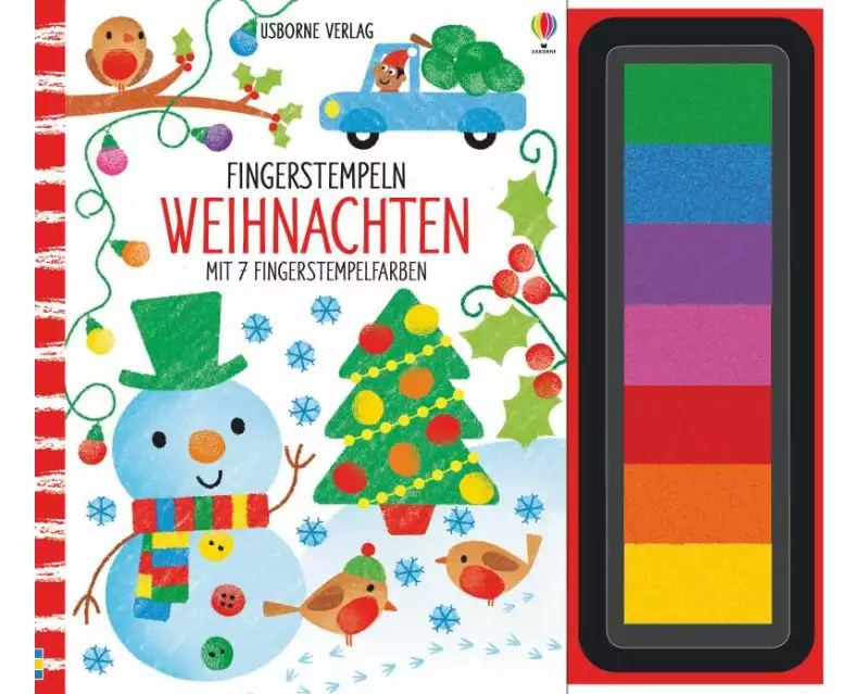 Fingerstempeln: Weihnachten