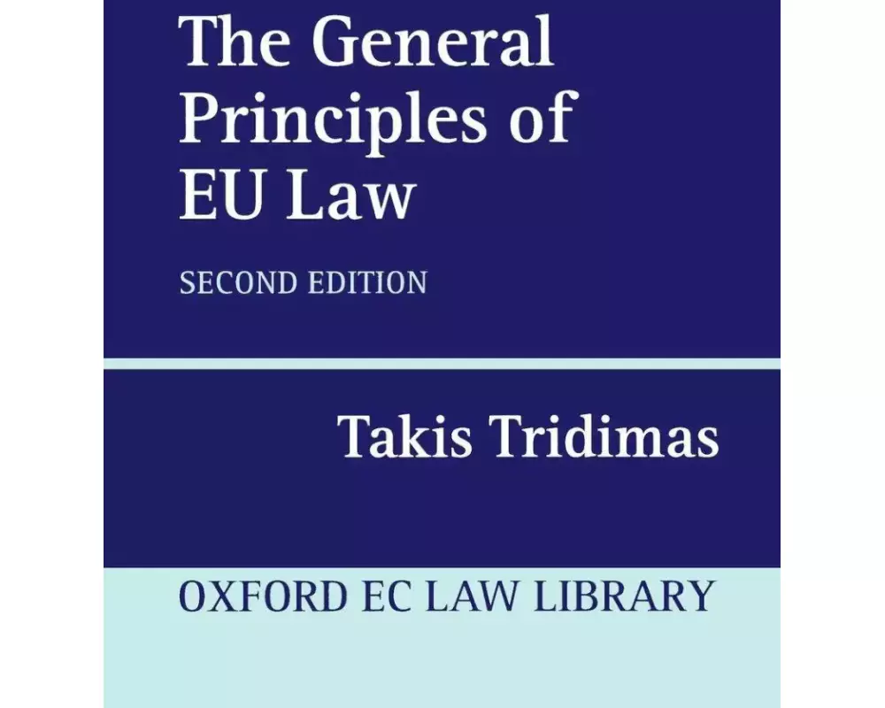 The General Principles of EU Law