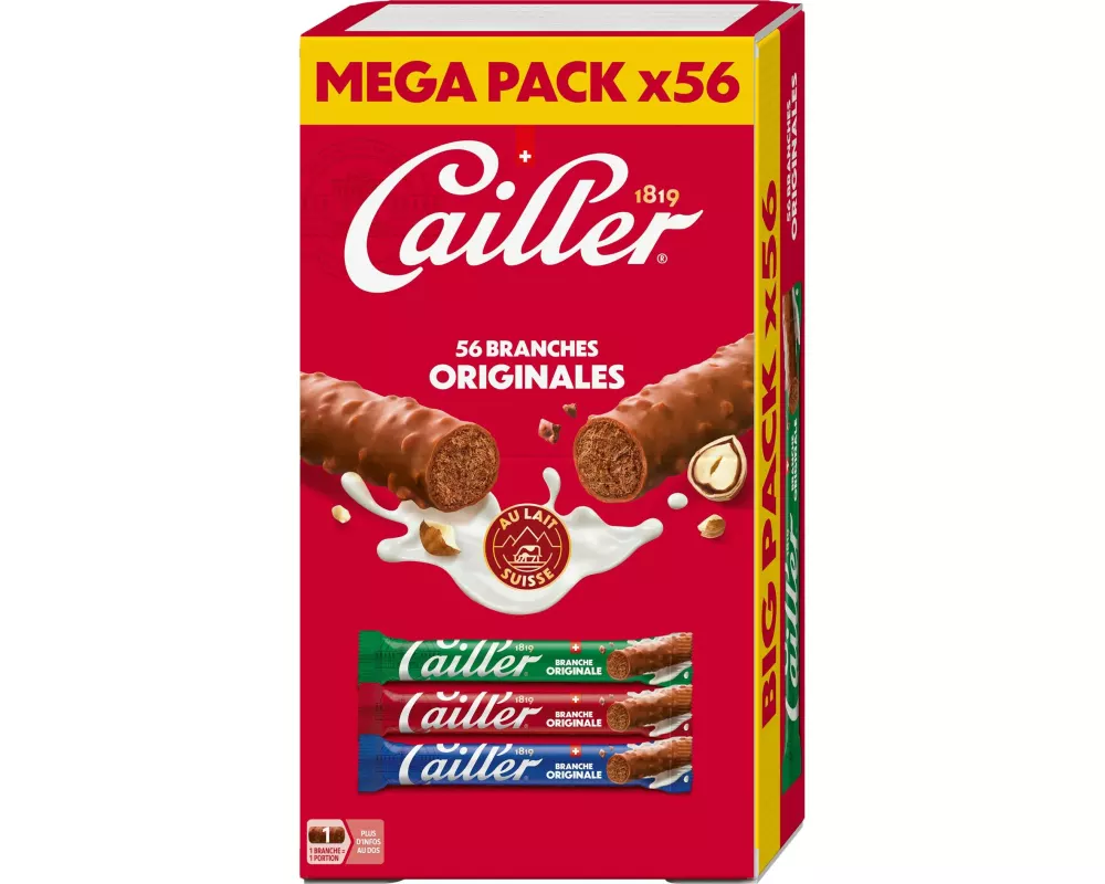 Cailler Schokoladenriegel Branches Originale 56 x 23 g
