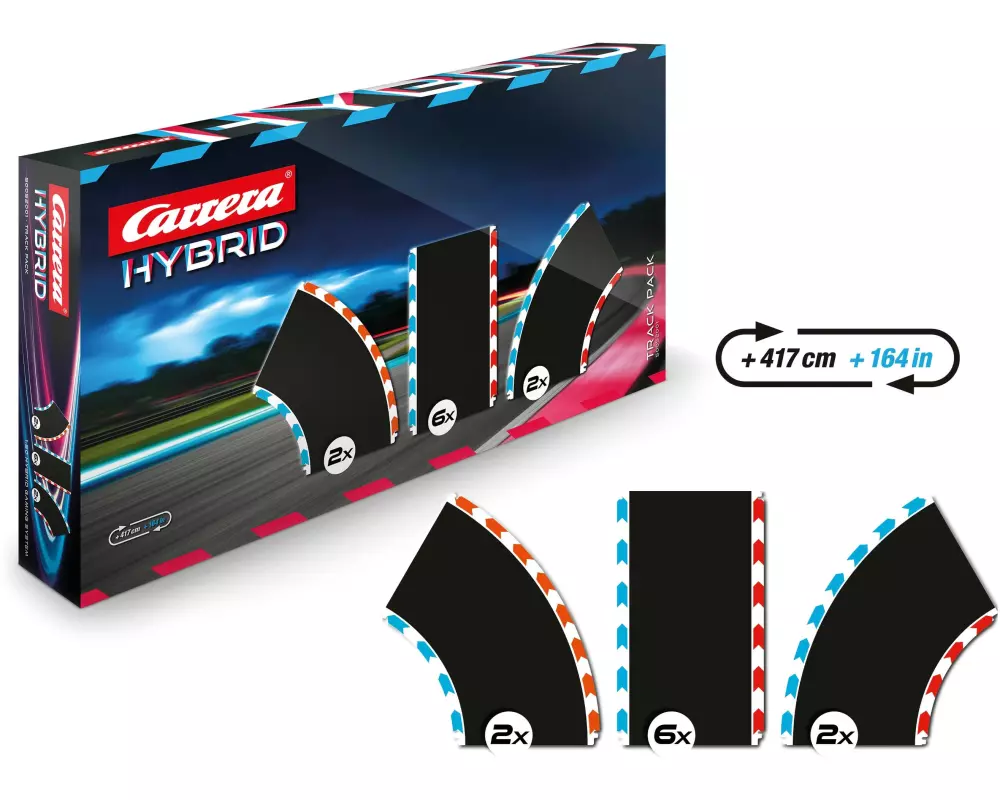 Carrera Rennbahnteil Hybrid Track Pack 1