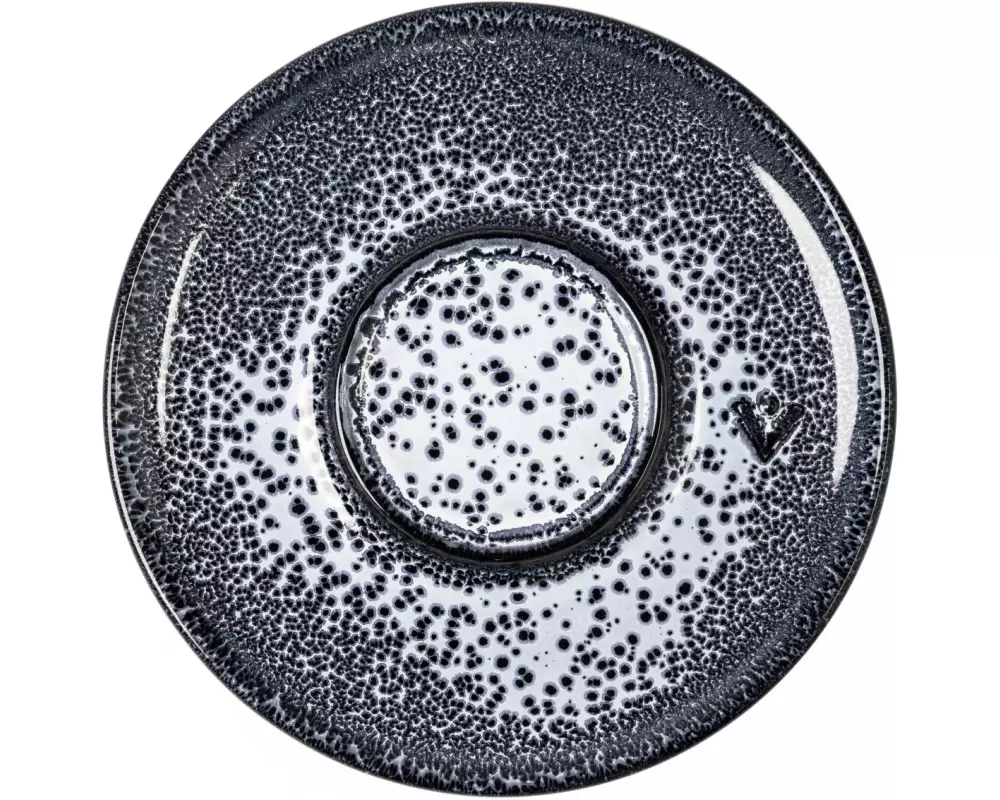 Tatavola Weinglas-Teller Vino 1 Stück, Grau