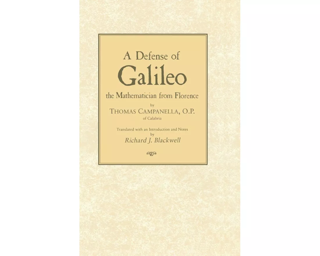 Defense of Galileo