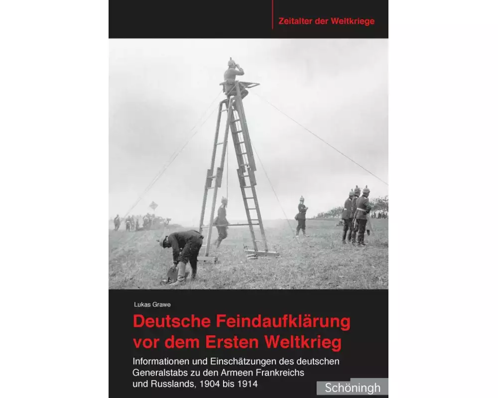 Deutsche Feindaufklärung vor dem Ersten Weltkrieg
