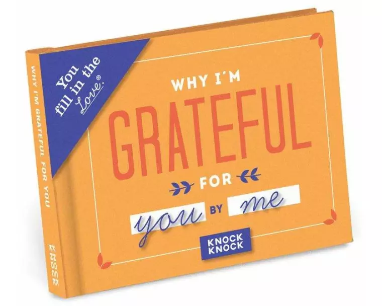 Knock Knock Why I’m Grateful for You Book Fill in the Love Fill-in-the-Blank Book & Gift Journal