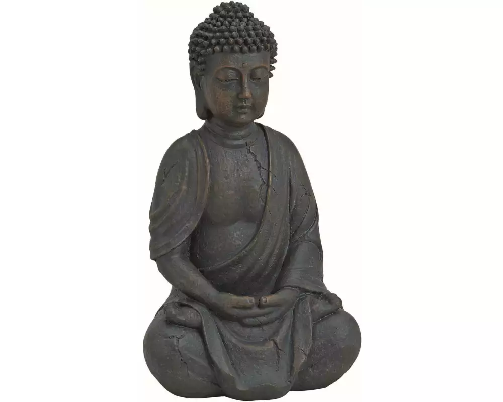 G. Wurm Dekofigur Buddha sitzend 25 cm
