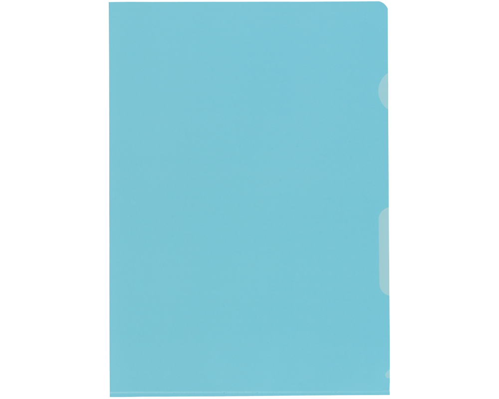 KOLMA Sichtmappen A4 59.444.05 blau, soft 100 Stück