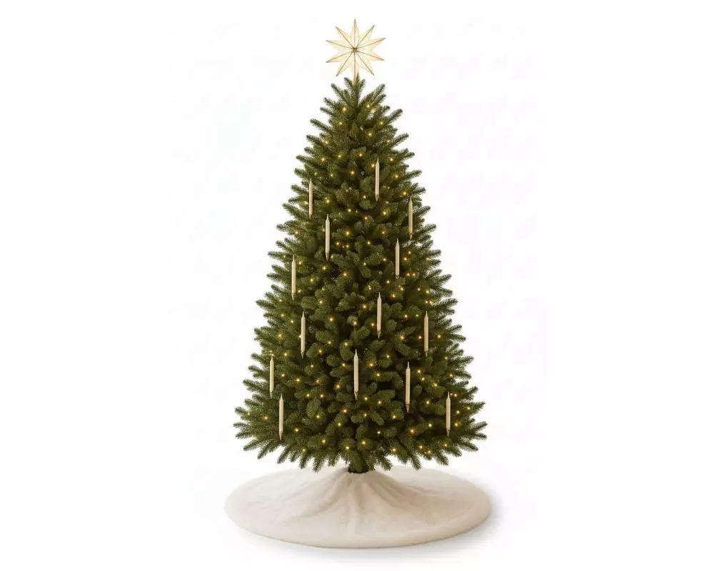 Conceptum Hypnose Weihnachtsbaumteppich Weiss