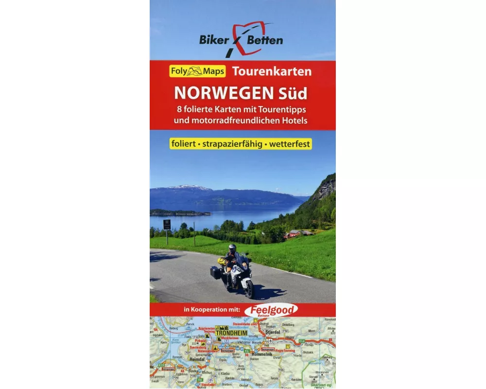 Tourenkarten Set Norwegen Süd (FolyMaps)