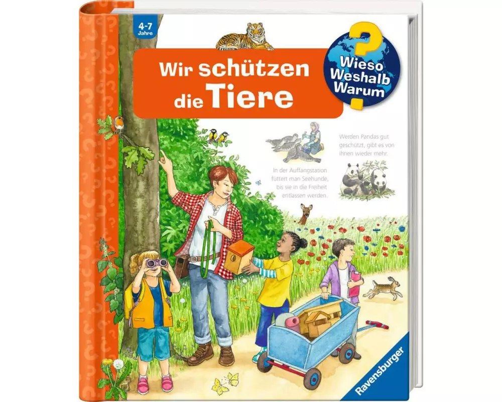 Ravensburger Kinder-Sachbuch WWW: Wir schützen die Tiere