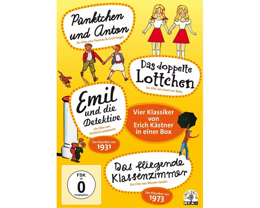 Erich Kästner-Box (4 DVDs)