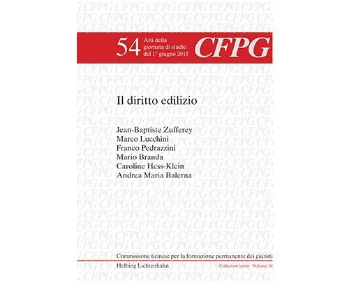 Il diritto edilizio