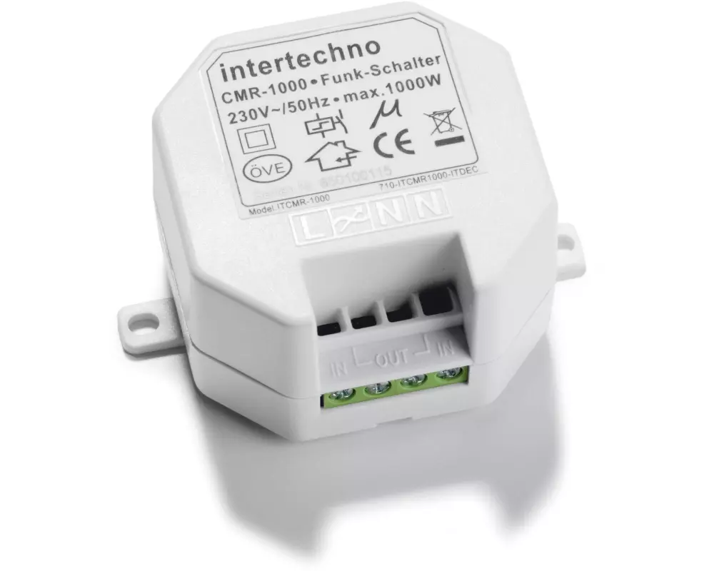 Intertechno Funk-Einbauschalter CMR-1000