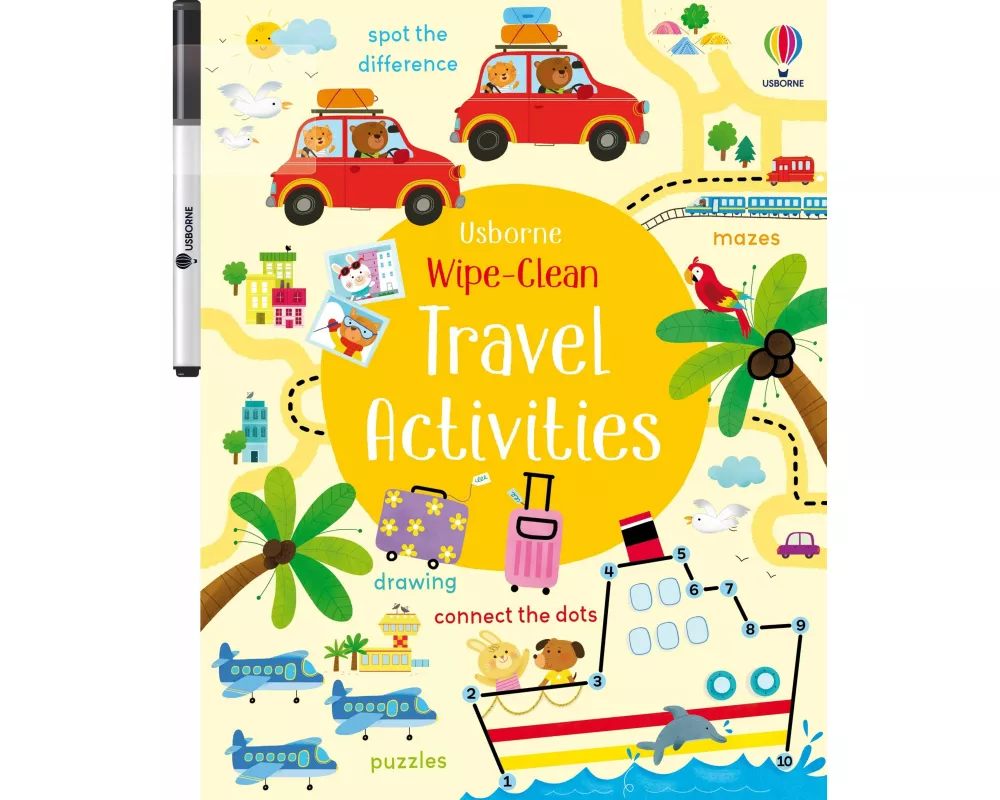 Wipe-clean Travel Activities