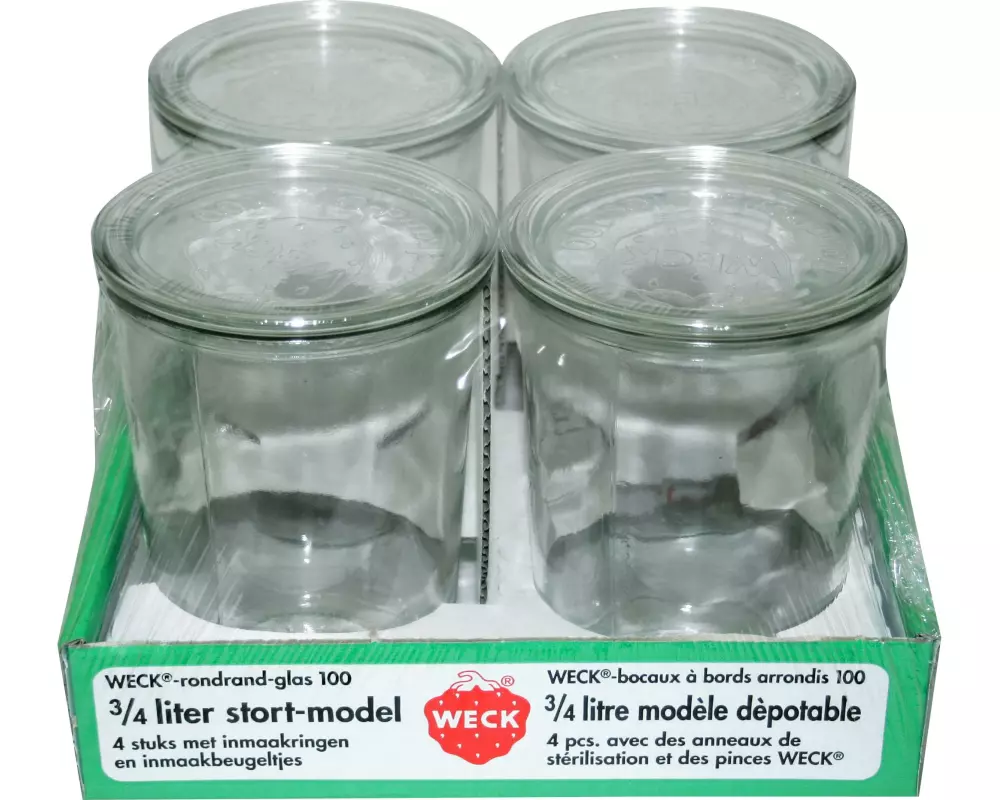Weck Set Weck-Gläser 850 ml
