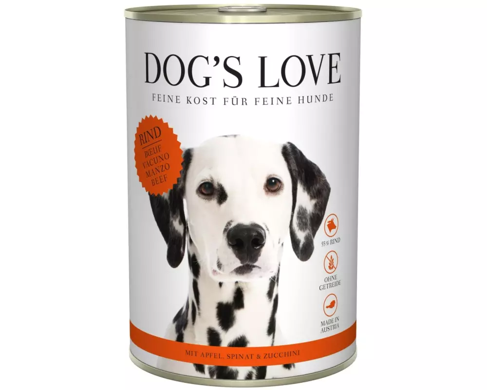 Dog's Love Nassfutter Adult Rind, 400 g