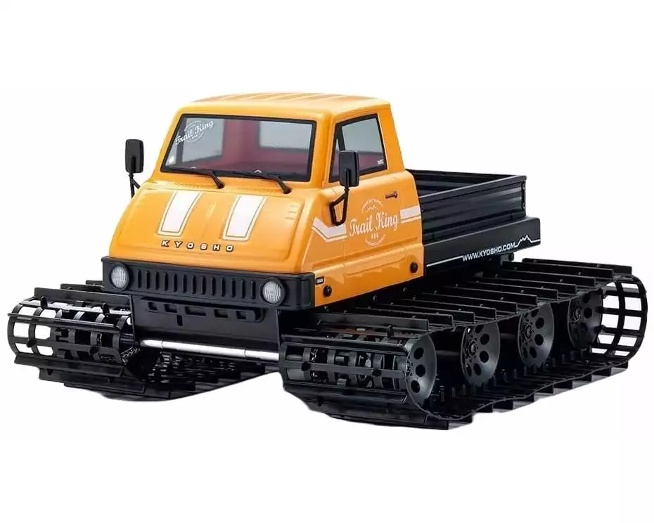 Kyosho Raupenfahrzeug Trail King, Gelb 1:12 , RTR