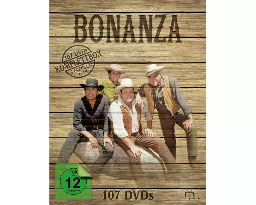 Bonanza - Komplettbox (Staffel 1-14)
