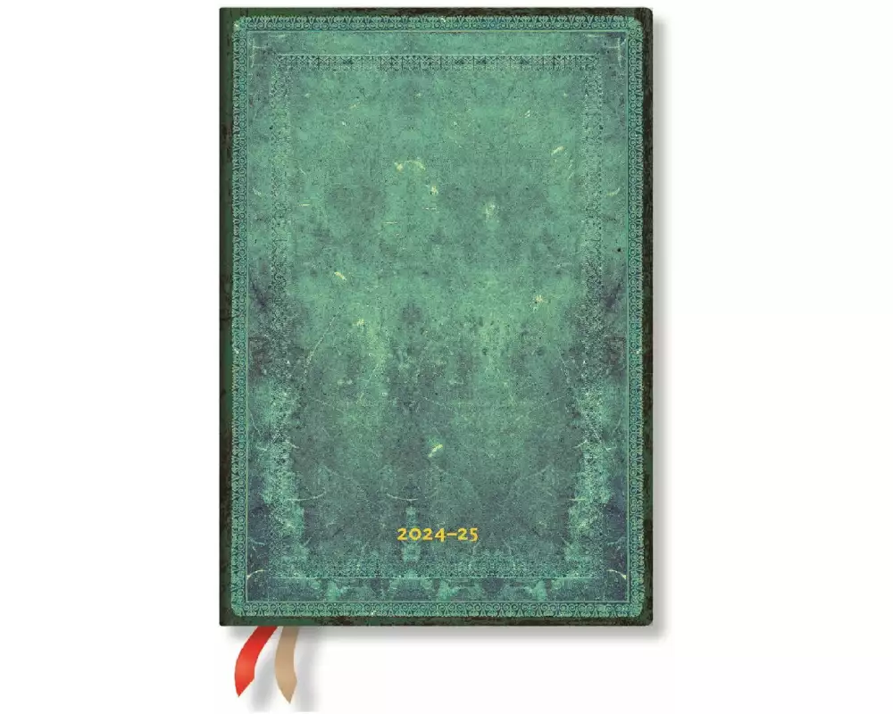 Paperblanks Wochenagenda Midi 2024 / 2025 Pazifikblau