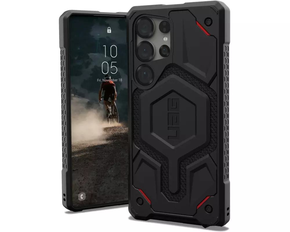 UAG Back Cover Monarch Pro Galaxy S25 Ultra Kevlar Black