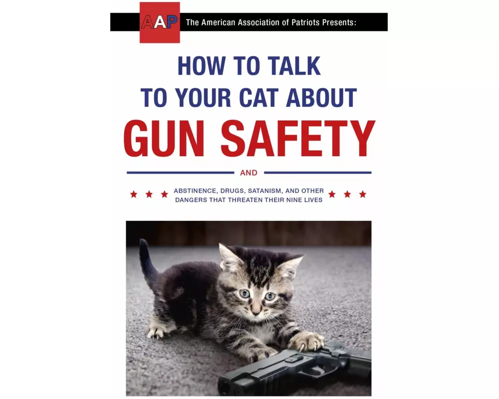 How to Talk to Your Cat About Gun Safety