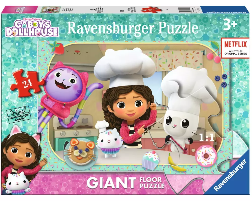 Ravensburger Riesenpuzzle Gabby's Dollhouse, 24 Teile