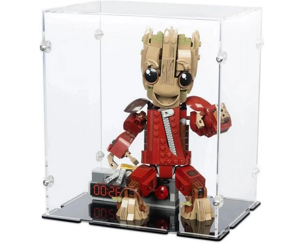 iDisplayit Acryl-Display für LEGO 76341 Groot im Ravager-Outfit