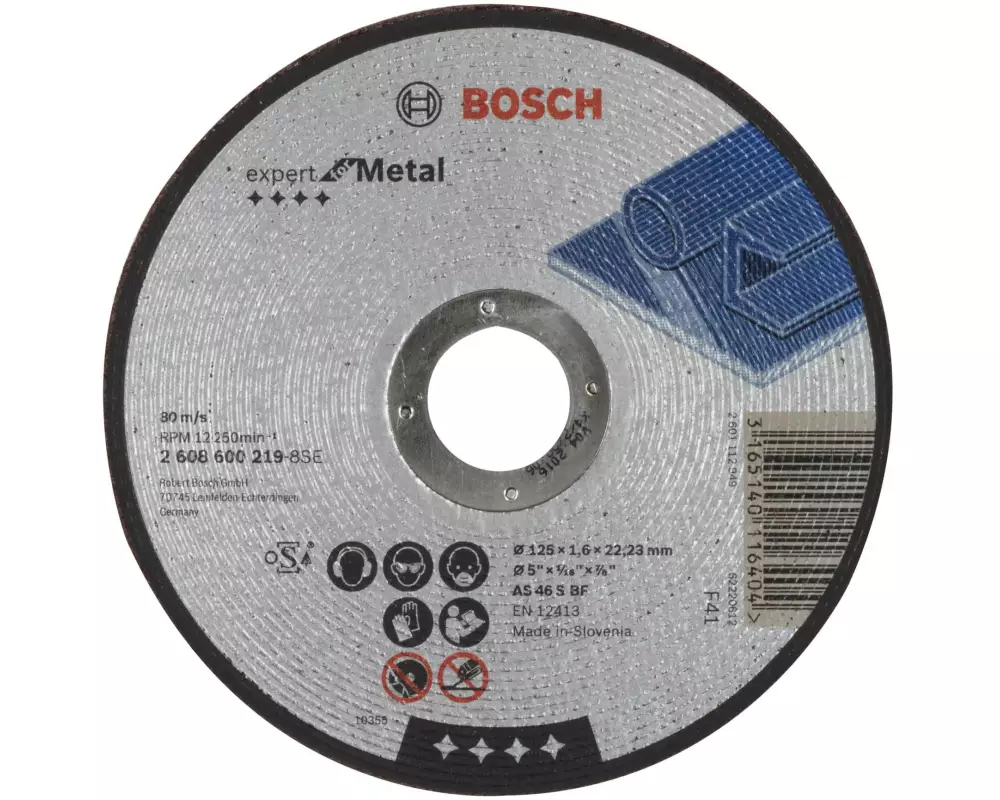 Bosch Professional Trennscheibe gerade Expert for Metal, 125 x 1.6 mm