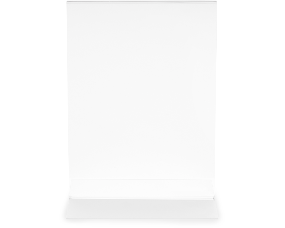 DEFLECTO Tischaufsteller Classic Image 481001 A7, hoch, gerade