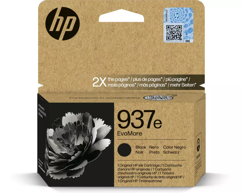 HP Tinte Nr. 937e (4S6W9NE) Black
