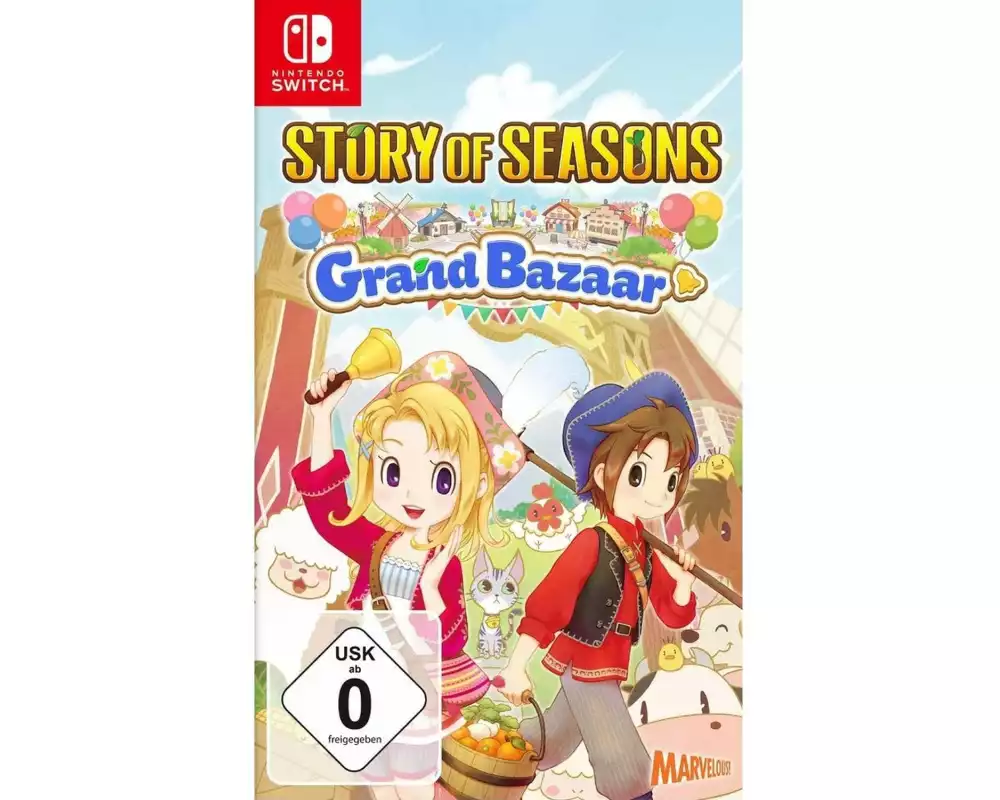 Marvelous Games Story of Seasons: Grand Bazaar [NSW] (D) (Box)