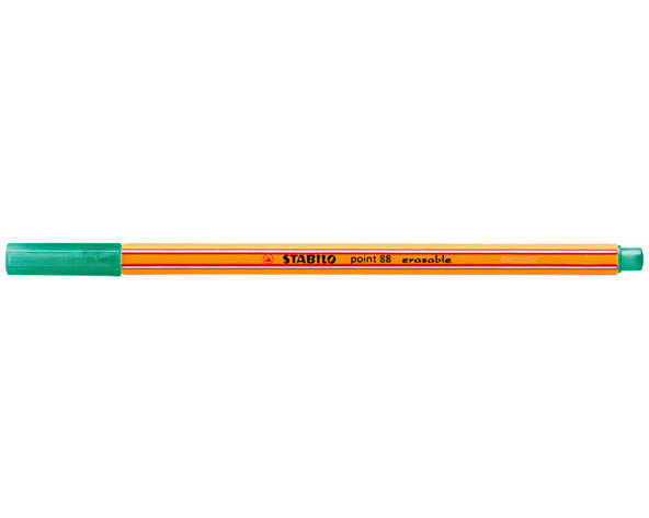 STABILO Fineliner Point 88 0.4mm 88/00-36 grün erasable