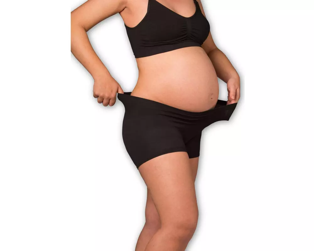 Carriwell Schwangerschafts-Slip 2er Set, Schwarz Gr. One Size