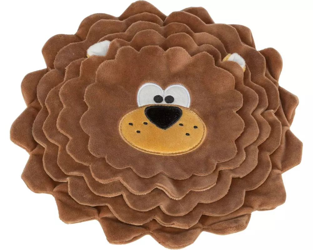Trixie Hunde-Spielzeug Snack-Löwe recycelt, ø 26 cm