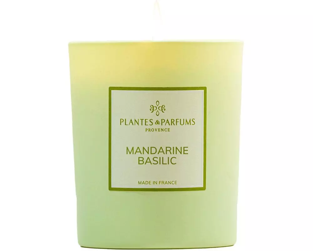 Plantes & Parfums Duftkerze Mandarine Basilikum 180 g