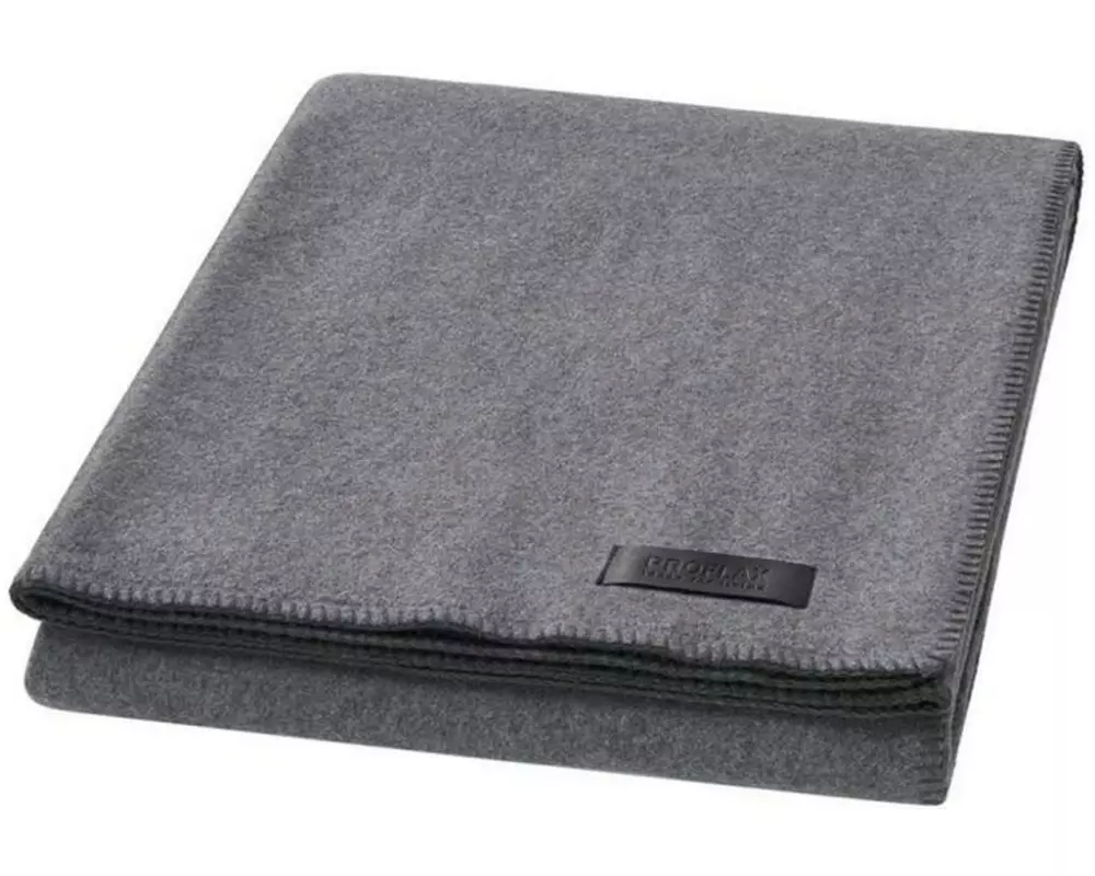 PROFLAX Decke Fleece 160 x 200 cm, Grey