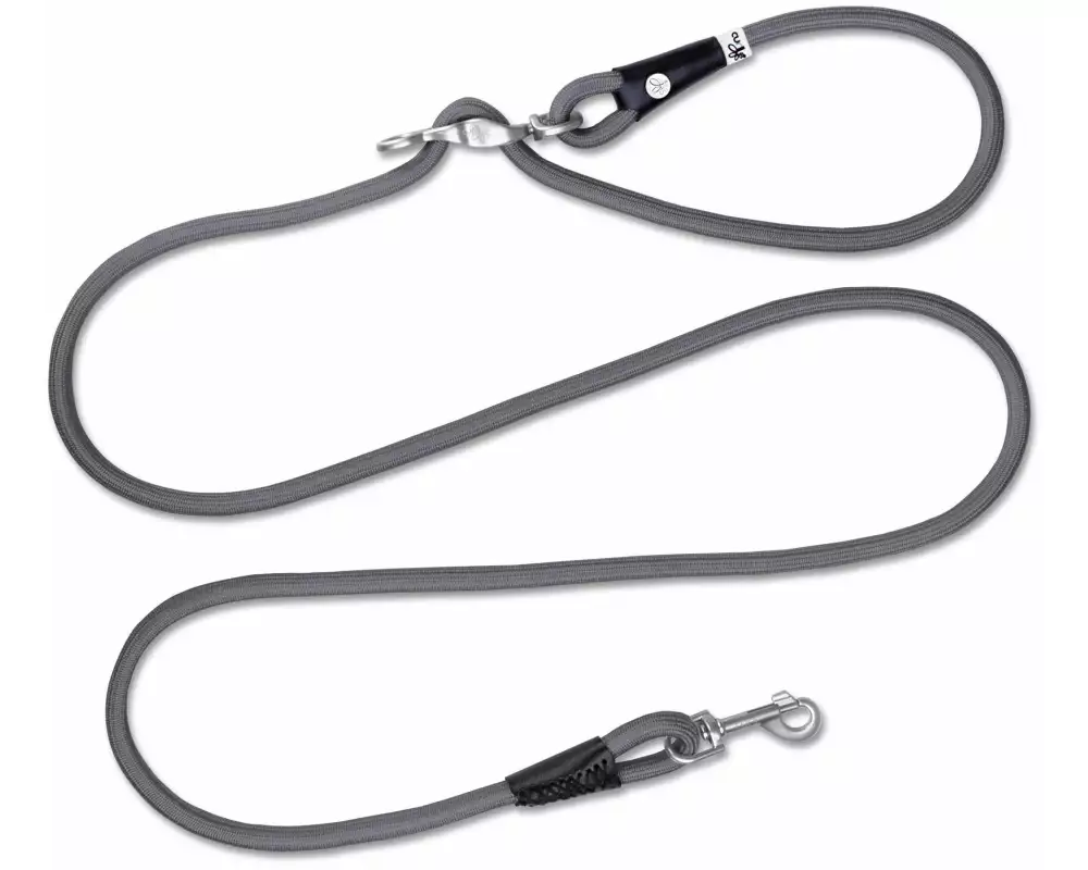 curli Hundeleine Vario Comfort S Dark-Grey