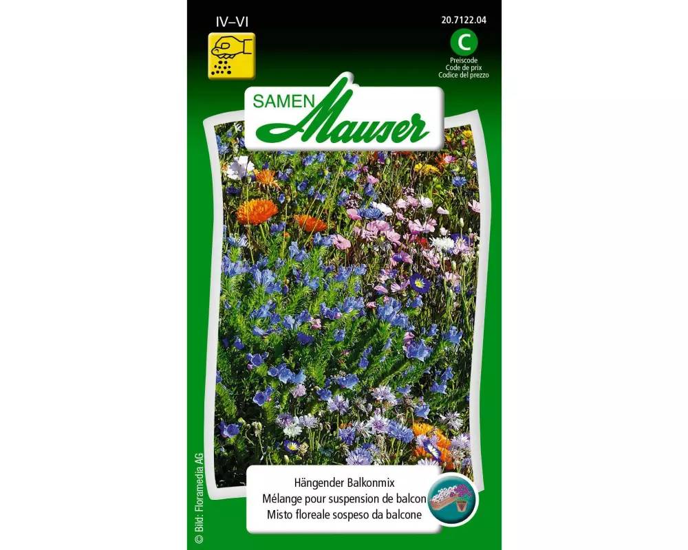 Samen Mauser Saatgut Hängender Balkonmix