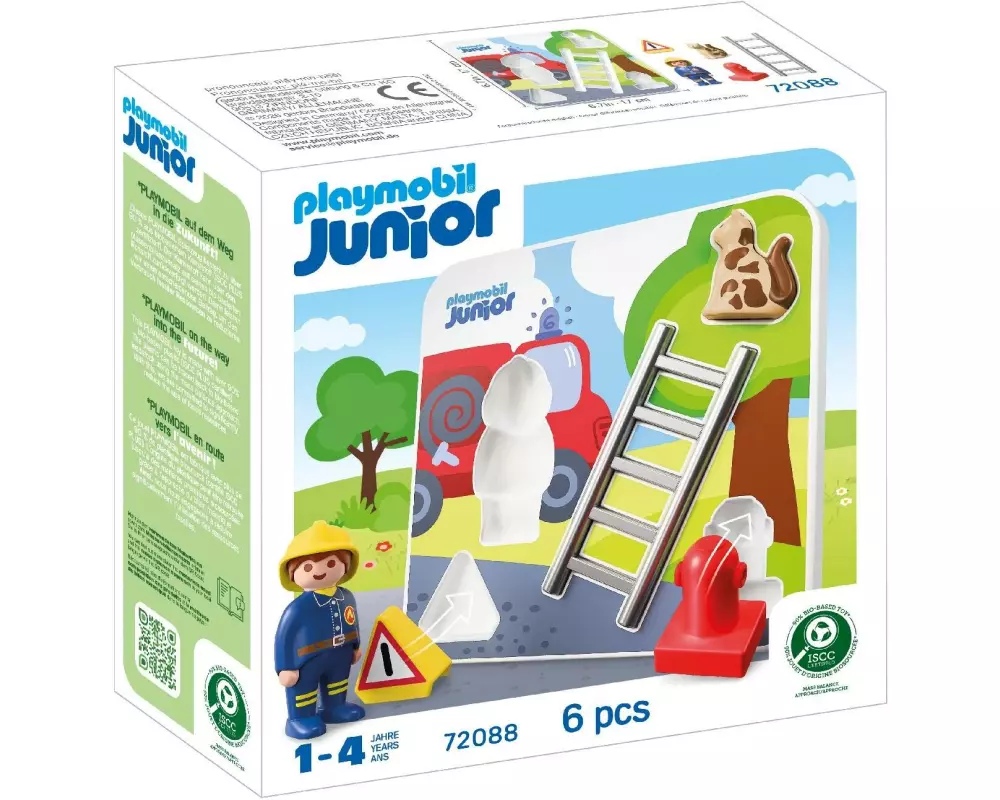 Playmobil JUNIOR: Feuerwehr-Puzzle 72088