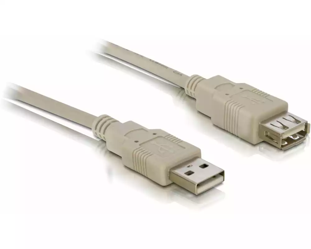 Delock USB 2.0-Verlängerungskabel USB-A - USB-A 3 m