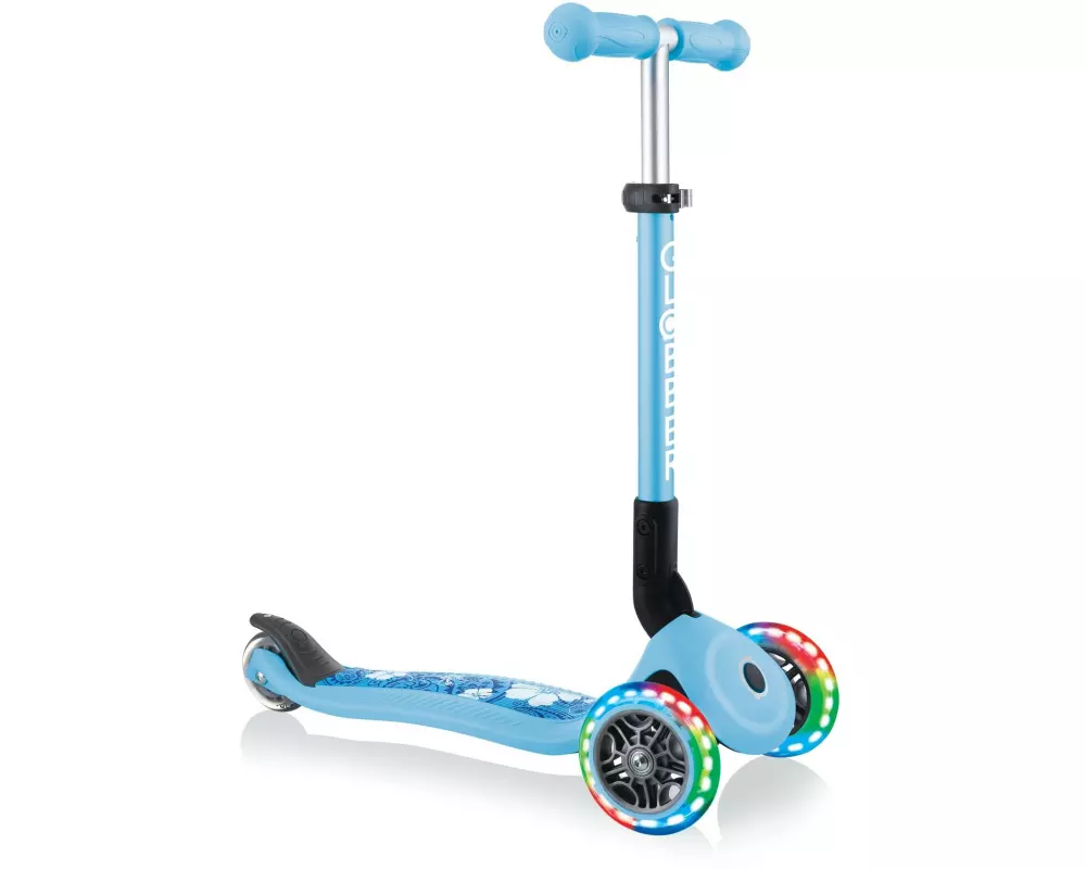GLOBBER Scooter Junior Foldable Fantasy Light Pastelblau
