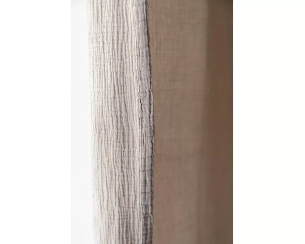 Urbanara URBANARA Vorhang 2er-Set Musselin Trofa 135 cm x 320 cm