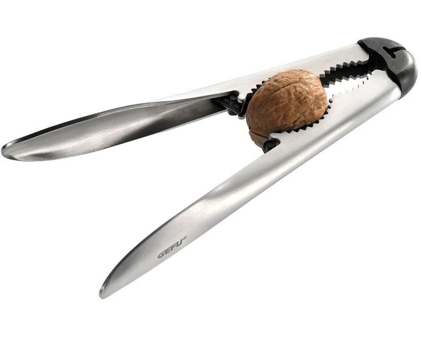 GEFU Nussknacker Nocetto 18 cm, Schwarz/Silber