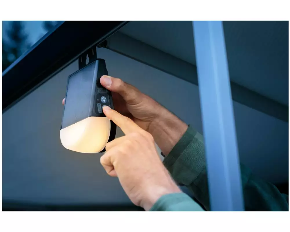 Brennenstuhl Wiederaufladbare LED-Solar-Aussenlampe KL 300 AS