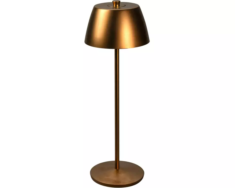 Konstsmide Akku-Tischleuchte Éze LED 2200/3000K, Dimmbar - Kupfer Matt