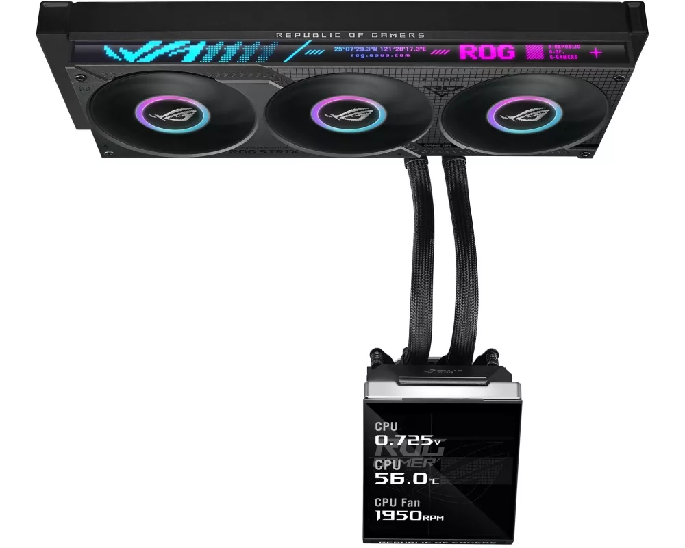 ASUS ROG Wasserkühlung ROG STRIX SLC IV 360 ARGB LCD