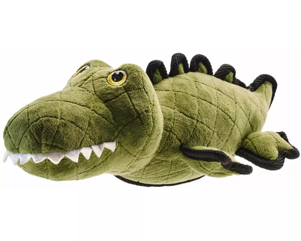 Hunter Hunde-Spielzeug Tough Toys Alligator, 27 cm, Grün